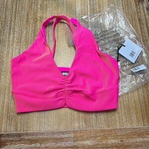 Beach Riot MINDY TOP SUNSET TWO TONE RIB, XL